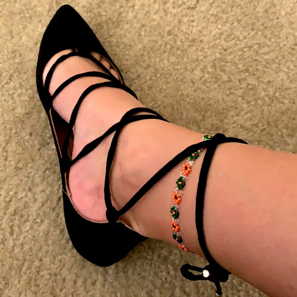 Lace Up Flats